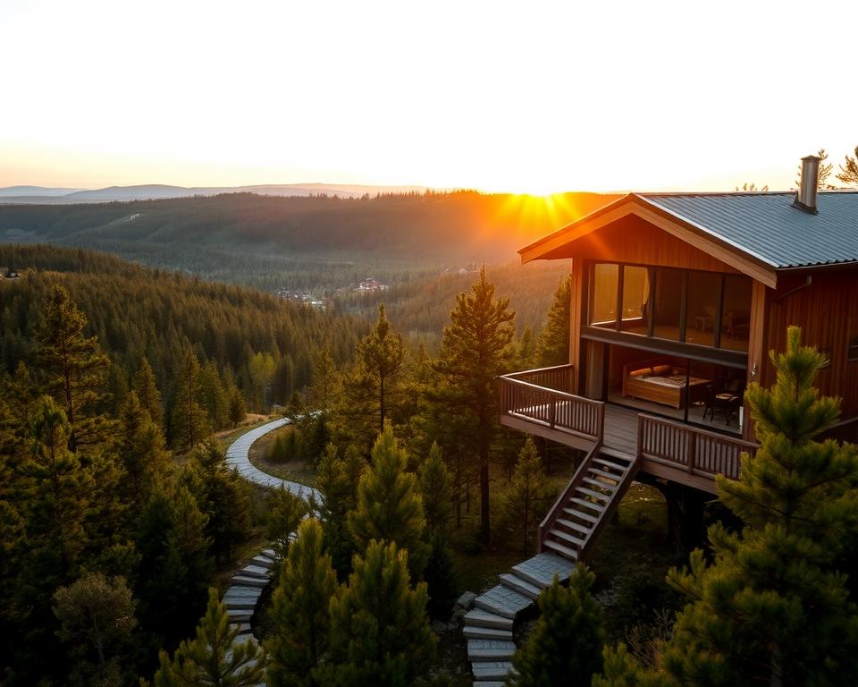 Entstehung der Baumhaushotels in Skandinavien Entstehung der Baumhaushotels in Skandinavien