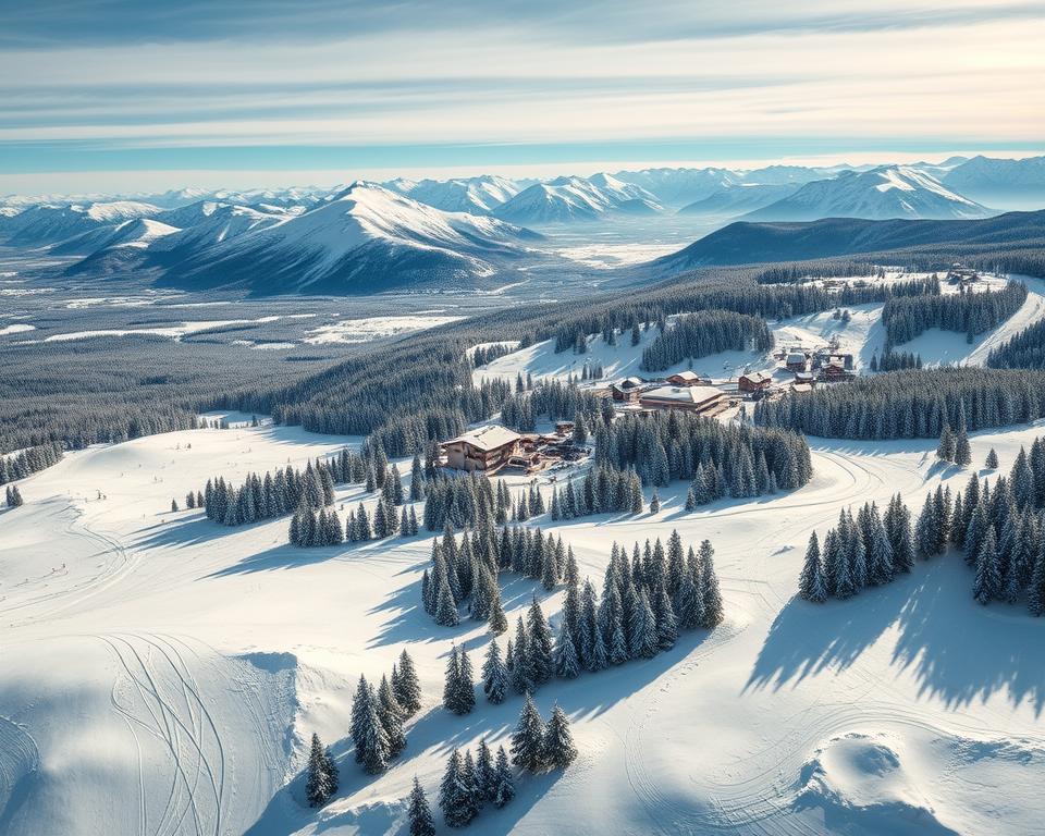 Finnische Skigebiete Überblick