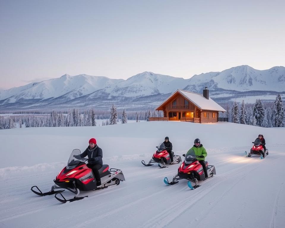 Lappland Winteraktivitäten