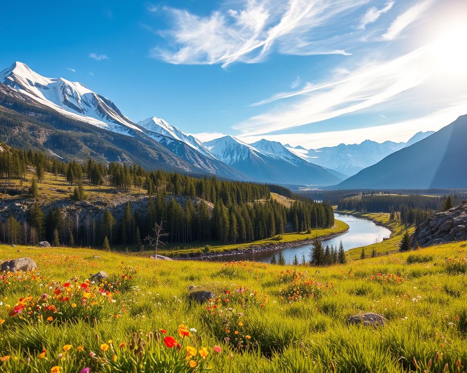 Lemmenjoki Ökosystem Wildnis