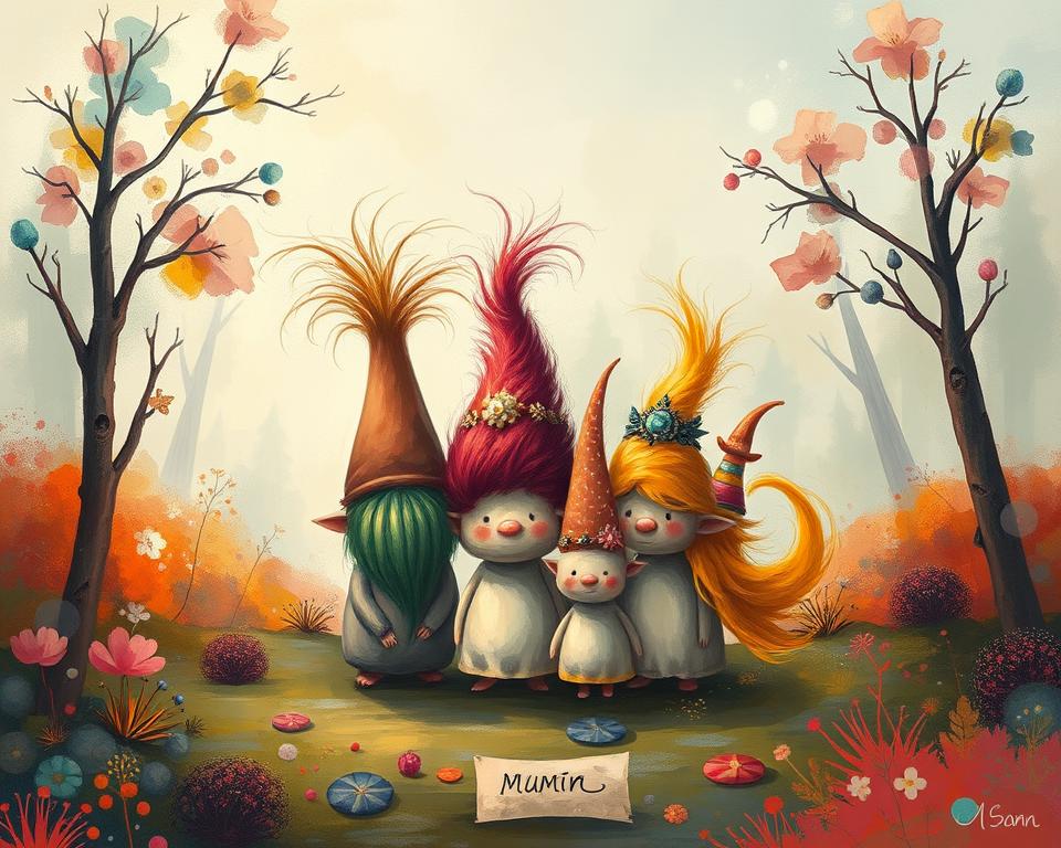 Mumin künstlerischer Einfluss