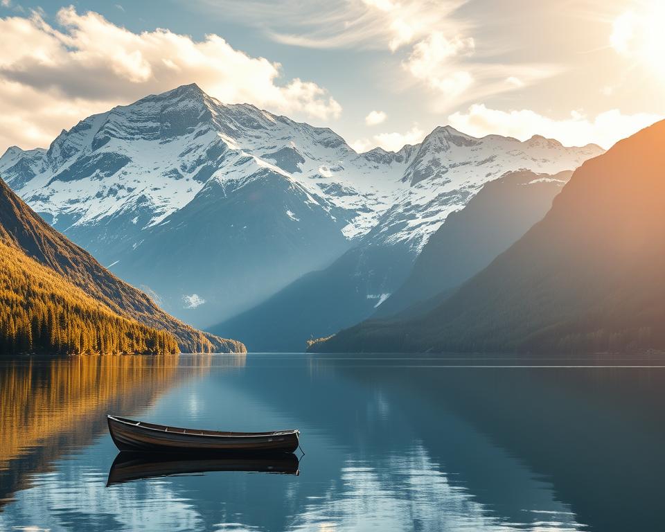 Norwegische Fjorde Landschaft