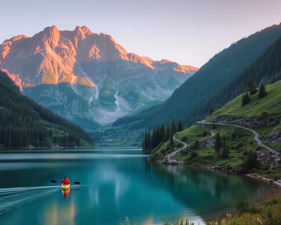 Outdoor-Aktivitäten Schweden Kajak Wandern