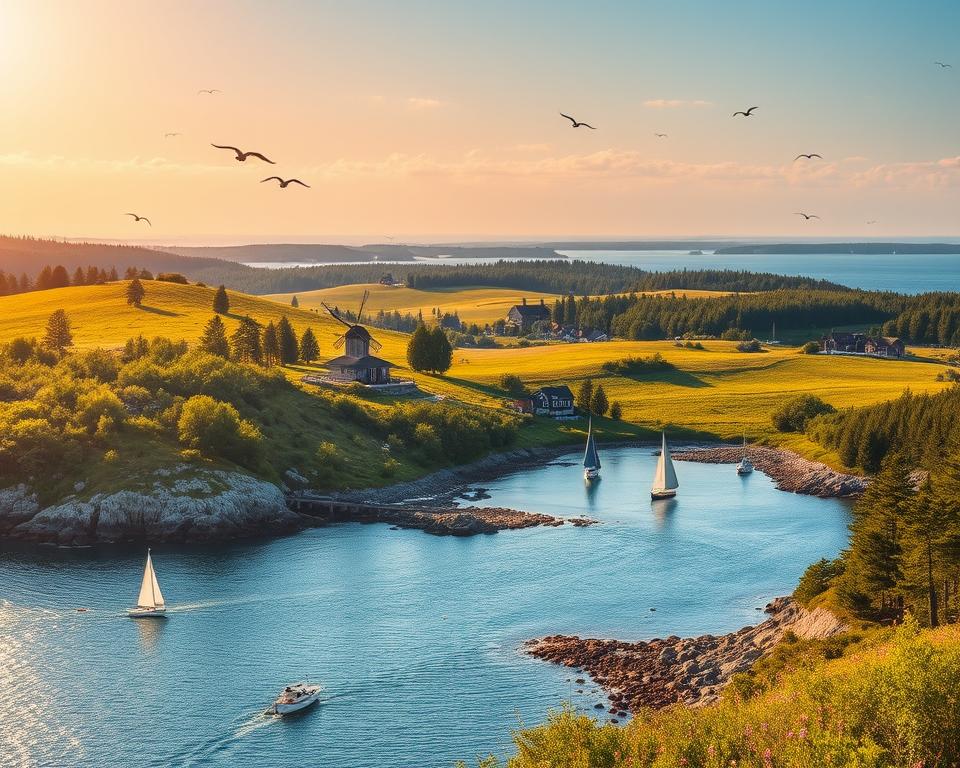 Reisezeit Åland Landschaft