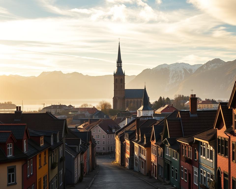 Stavanger Altstadt Panorama