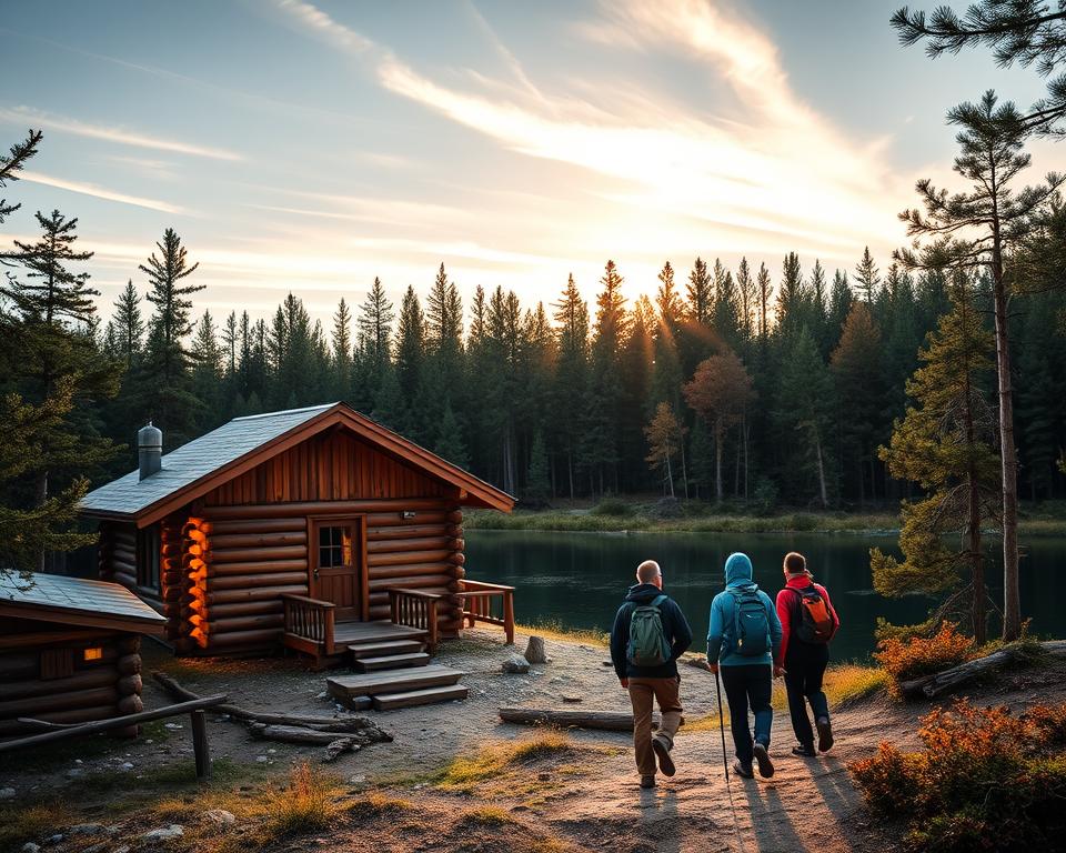 Übernachtung Lemmenjoki Nationalpark