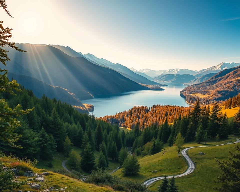 Wanderwege am Inarisee