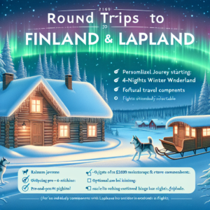 Rundreisen Finnland - Lappland: Individuelle Rundreise ab/an Rovaniemi: Wintermärchen Lappland 4 Nächte Vor- und Nachprogramm sowie weitere Reisebes