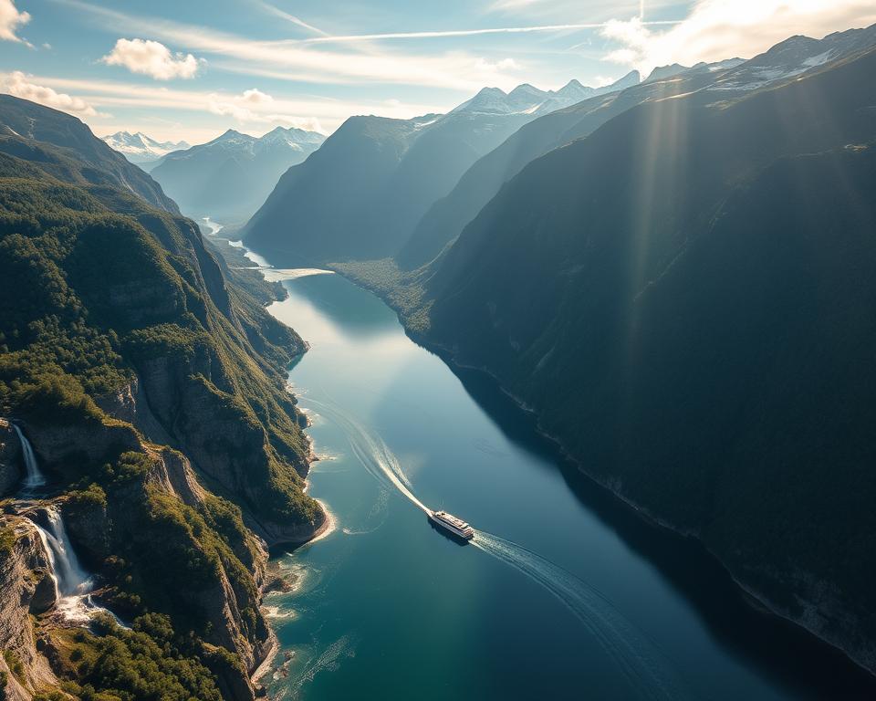 Geirangerfjord Wasserfälle
