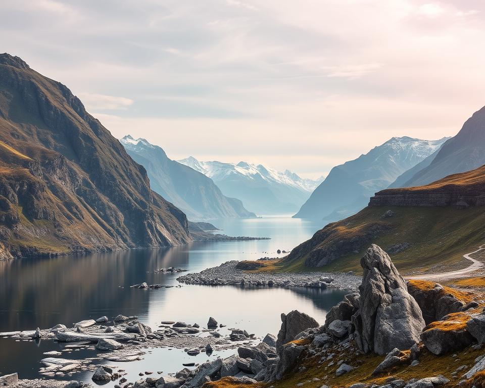 Geologische Entstehung der Fjorde