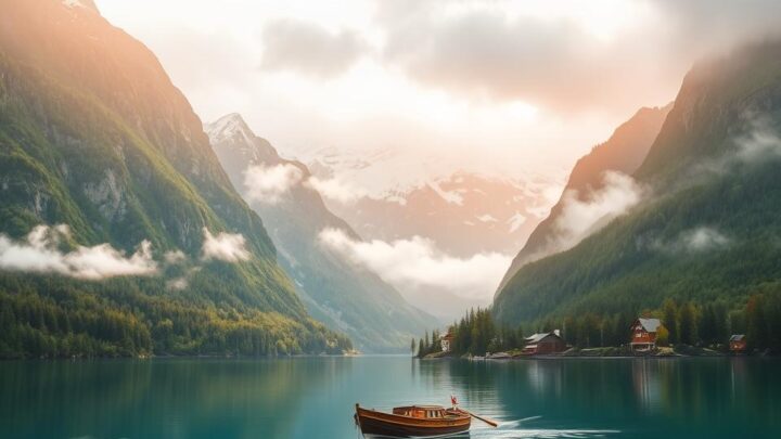 Norwegischen Fjorde: Erkunden Sie die atemberaubenden Fjorde in Norwegen