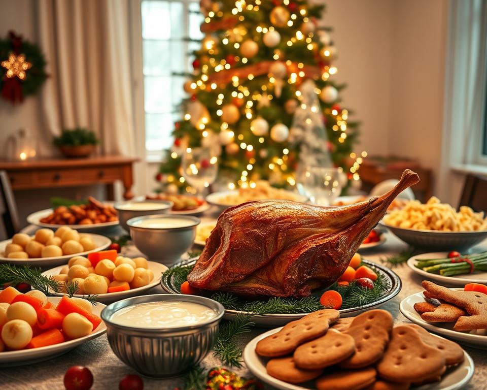 Traditionelle Weihnachtsessen