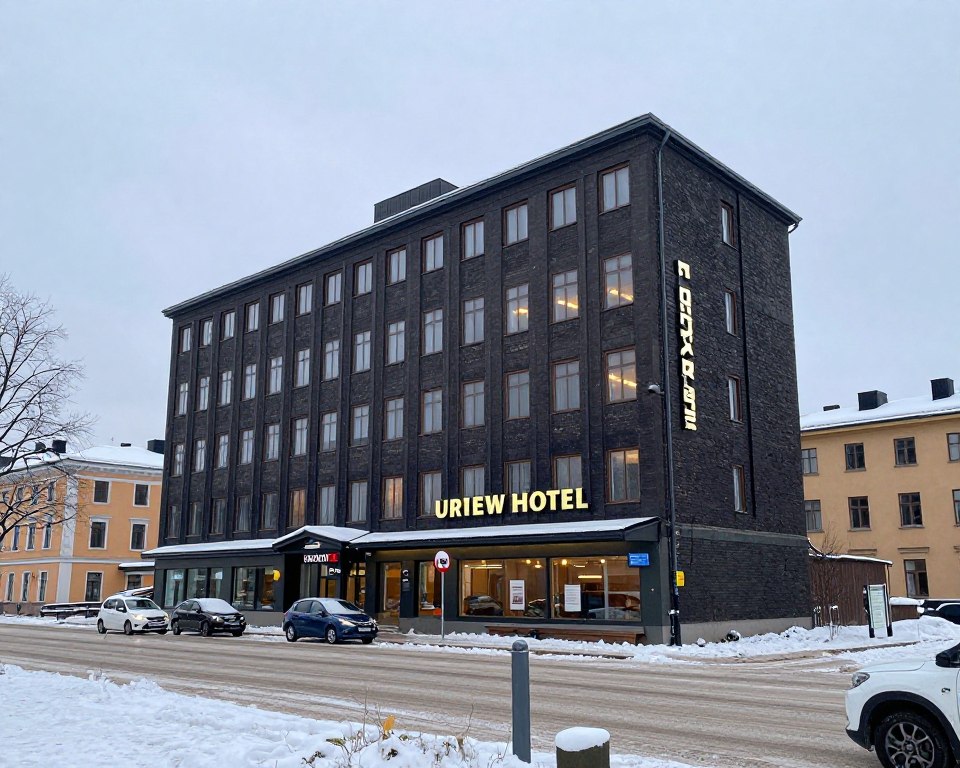 Helsinki Hotel Unterkunft Winter