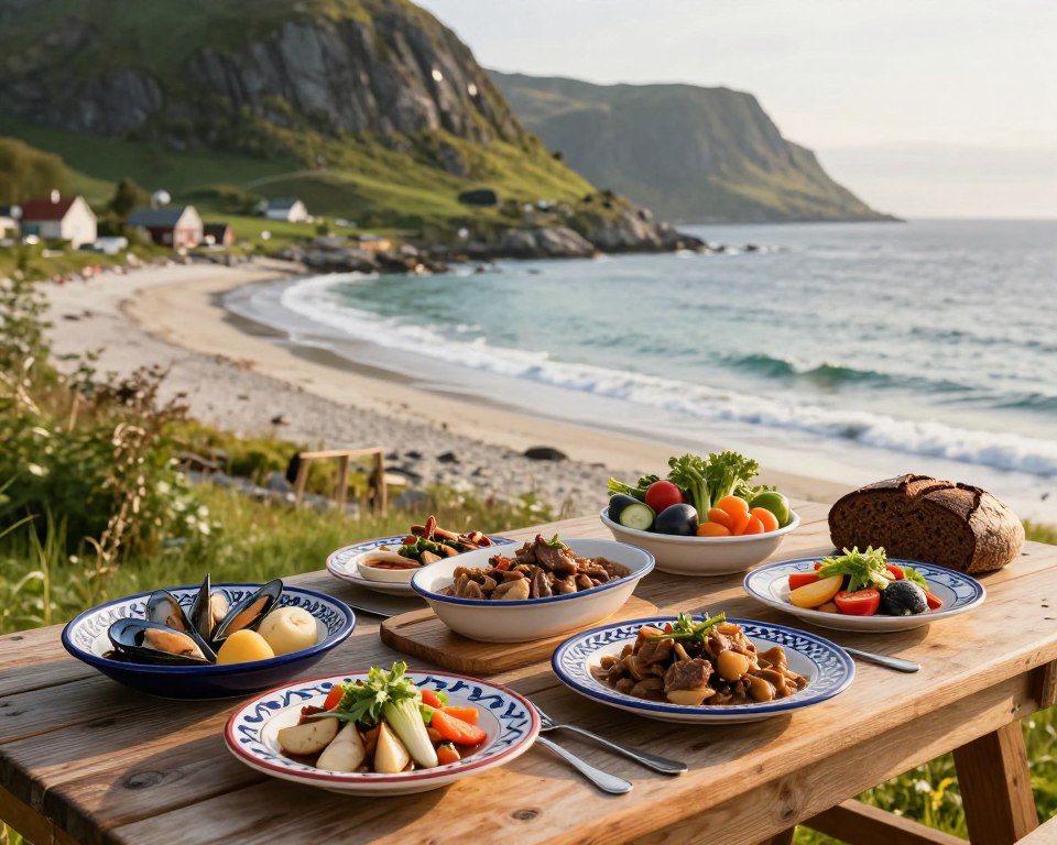 Norwegische Küche Jæren