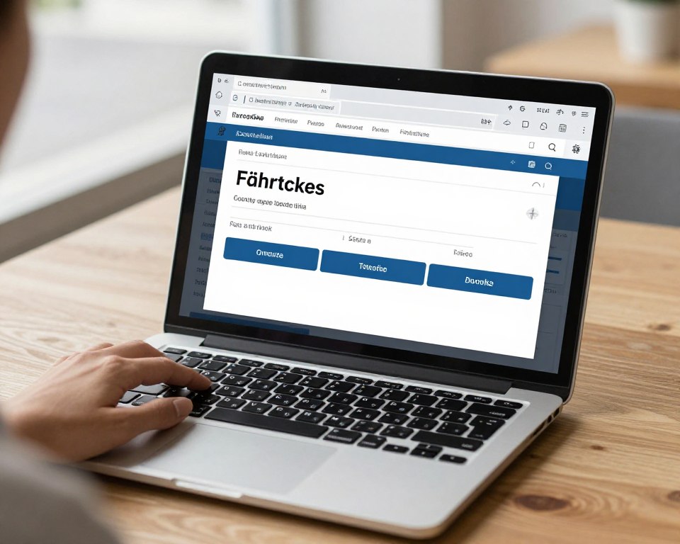 Online Buchung von Fährtickets