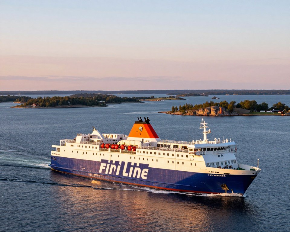 Ostsee Überfahrt Finnlines Route