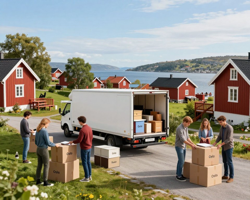 Umzug nach Skandinavien