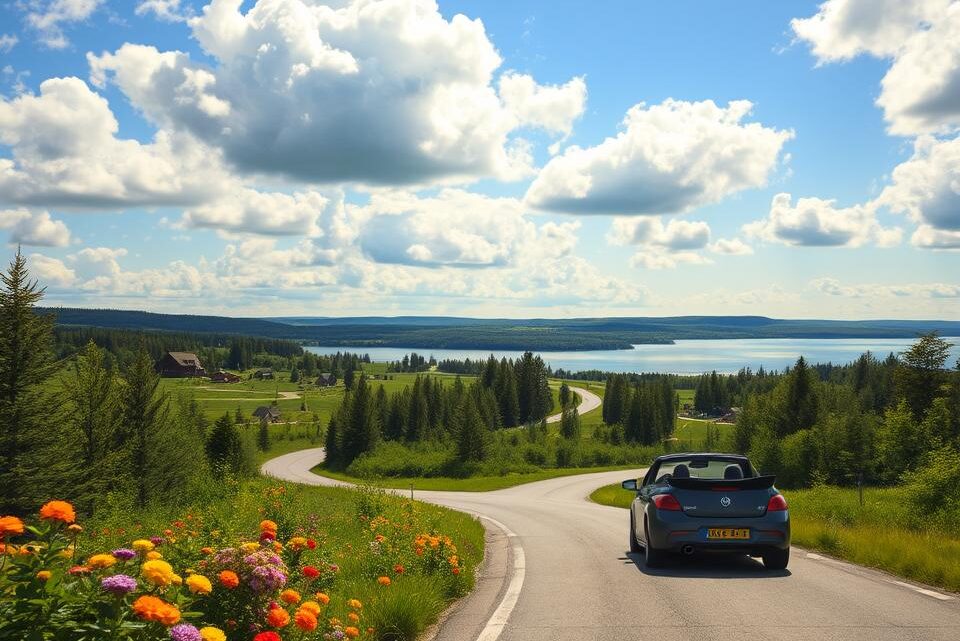 Autofahrt nach Schweden